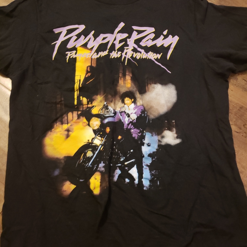 Prince purple rain t shirt size small